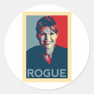 Going Rogue Runder Aufkleber