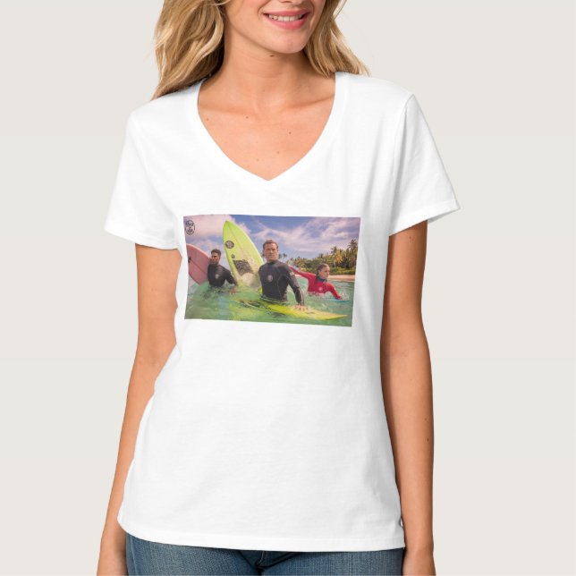 Going to the Waves - Bonde do Mar T-Shirt (Vorderseite)