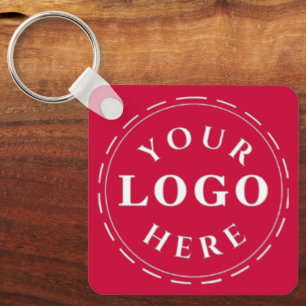Goji Berry Logo Aluminium Sq Schlüsselanhänger mit