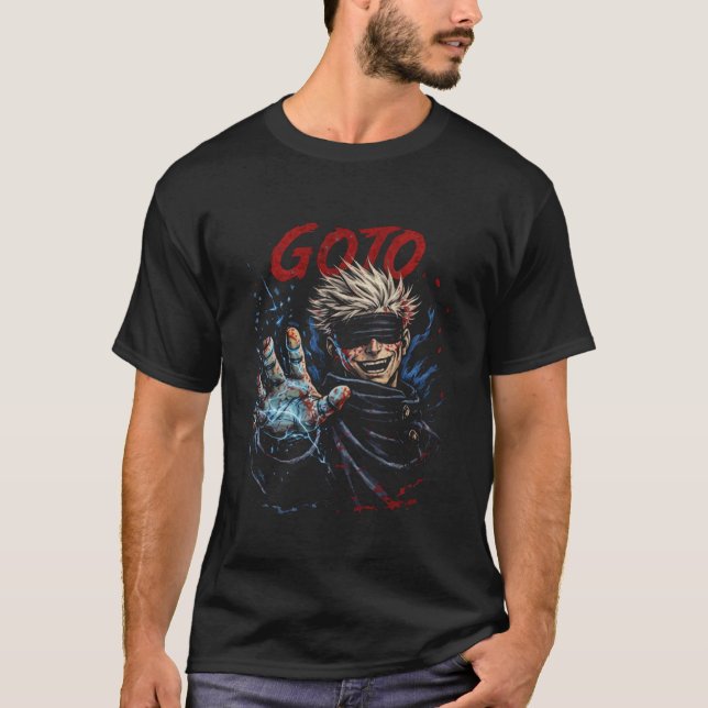 GOJO – Infinite Void Executioner T-Shirt (Vorderseite)