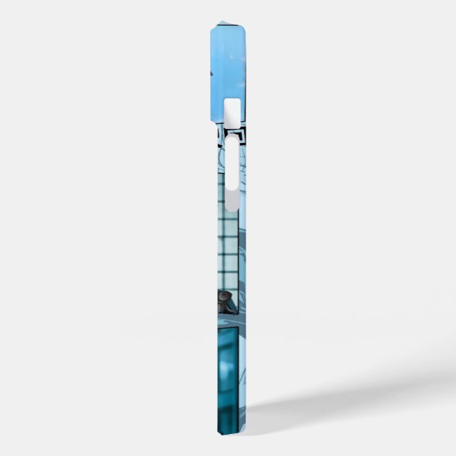 "Gojo Satoru Cool Vibes – Anime Aesthetic Phone Ca Case-Mate iPhone 14 Hülle (Rückseite / Links)