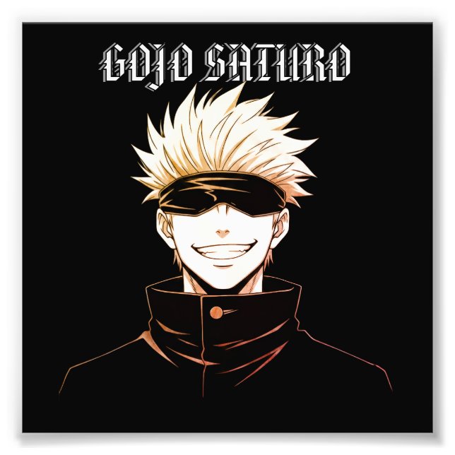 Gojo Satoru Fotodruck (Vorne)