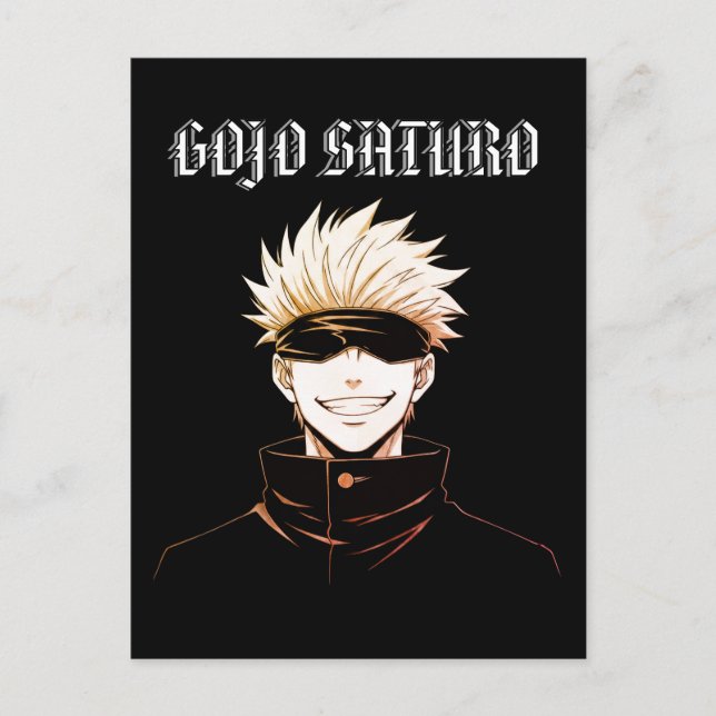 Gojo Satoru Postkarte (Vorderseite)