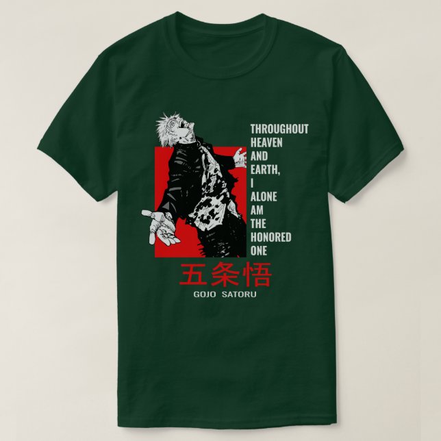 Gojo Satoru T-Shirt (Design vorne)