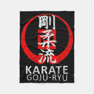 Goju Ryu Karate Symbol Kanji Japan Martial Art Vin Fleecedecke