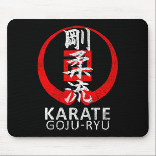 Goju Ryu Karate Symbol Kanji Japan Martial Art Vin Mousepad