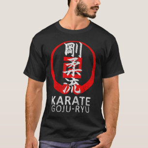 Goju Ryu Karate Symbol Kanji Japan Martial Art Vin T-Shirt
