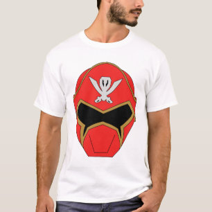 Gokai Super Mega Roter Helm-Shirt T-Shirt