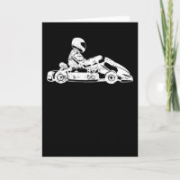 GoKart Kart Racing Driver Karting Retro Geschenk