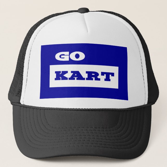Gokart Truckerkappe (Vorderseite)
