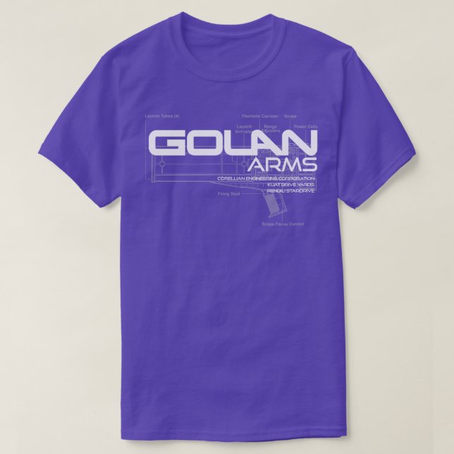 Golan Arms T-Shirt (Design vorne)