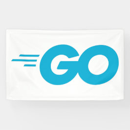 Golang-Logo (Go-Programmiersprache) Banner