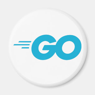 Golang-Logo (Go-Programmiersprache) Magnet