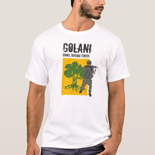 Golani Infanterie-Brigade, israelische T-Shirt (Vorderseite)