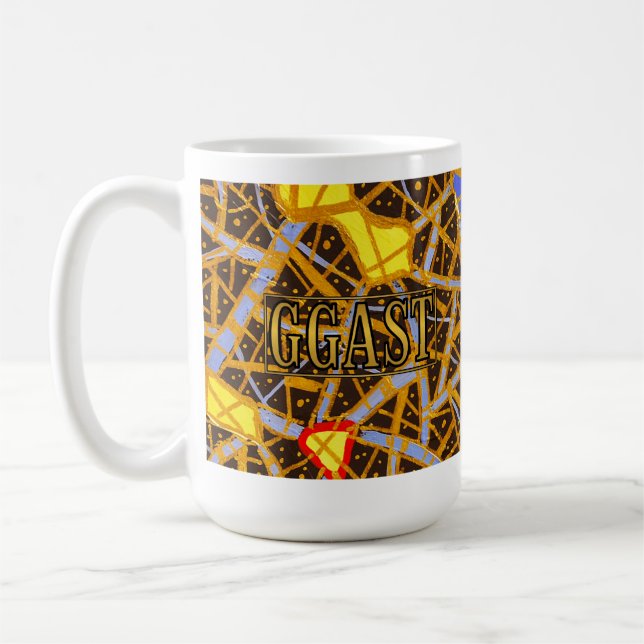 GOLD 11L25 - Artistic  Mug - GGAST Kaffeetasse (Links)