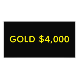 Gold 4.000 Dollar Marktfest Fotodruck