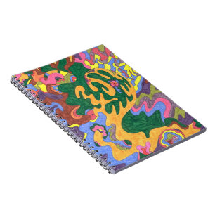 "Gold" Abstrakte Kunst Notizblock