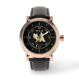 Gold Aikido Luxury Watch Armbanduhr
