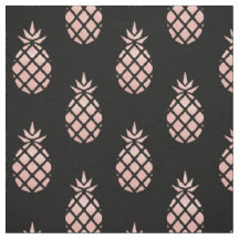 Gold Ananas, schwarz und Rose, von der Werft