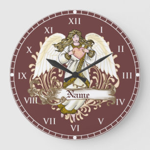 Gold Angel Heart Uhr