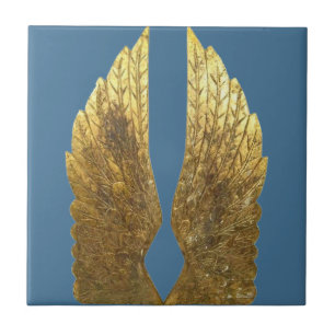 Gold Angel Wings Backsplash Tile Fliese