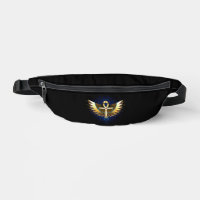 Gold Ankh mit Wings