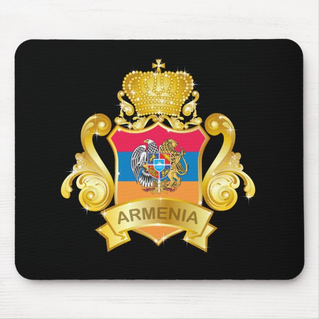 Gold Armenien Mousepad (Vorne)