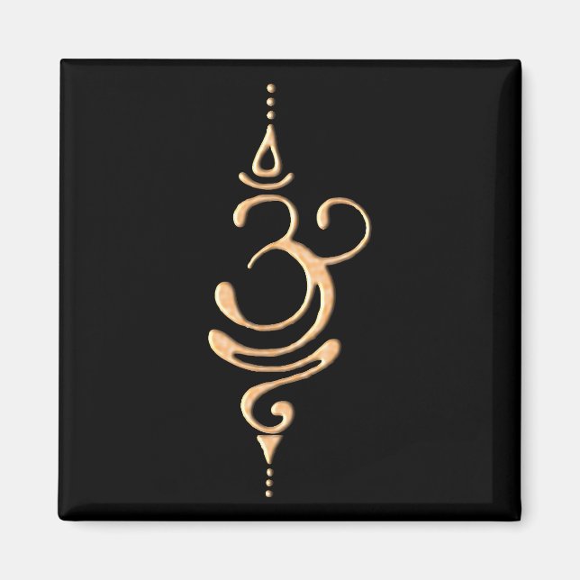 Gold Atmen  Magnet (Vorne)