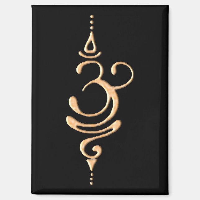 Gold Atmen  Magnet (Vorderseite)