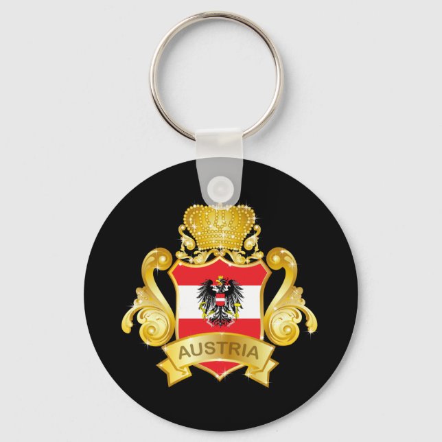 Gold Austria Schlüsselanhänger (Vorderseite)