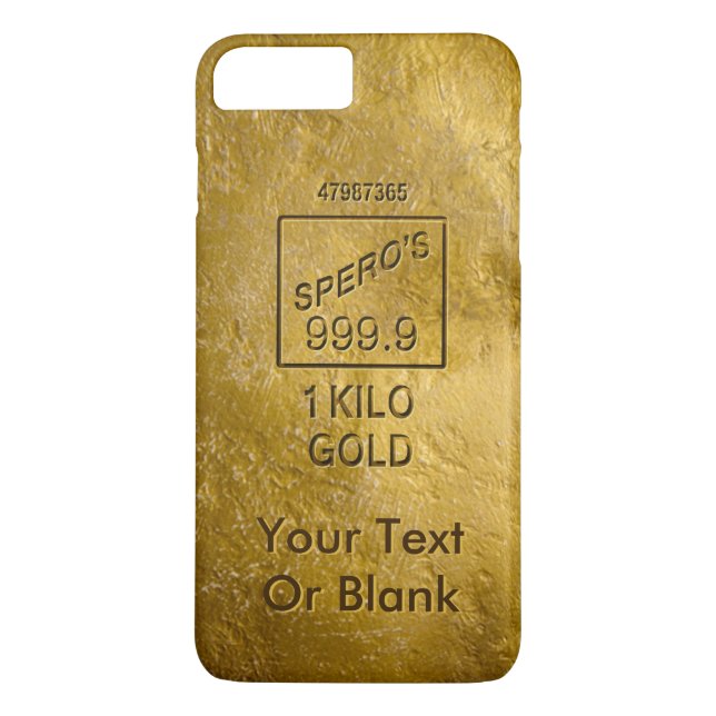 Gold Bar Case-Mate iPhone Hülle (Rückseite)