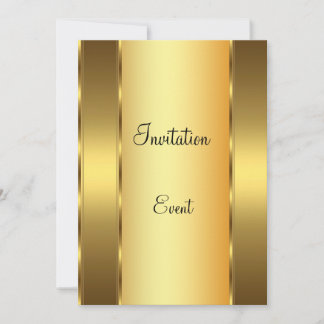 Gold-Bar-Einladung Einladung