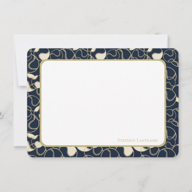 Gold Baseball Softball Merci plat (Devant)