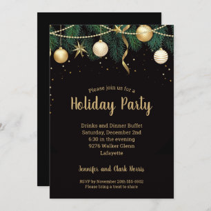 Gold Baubles Weihnachtsbaum