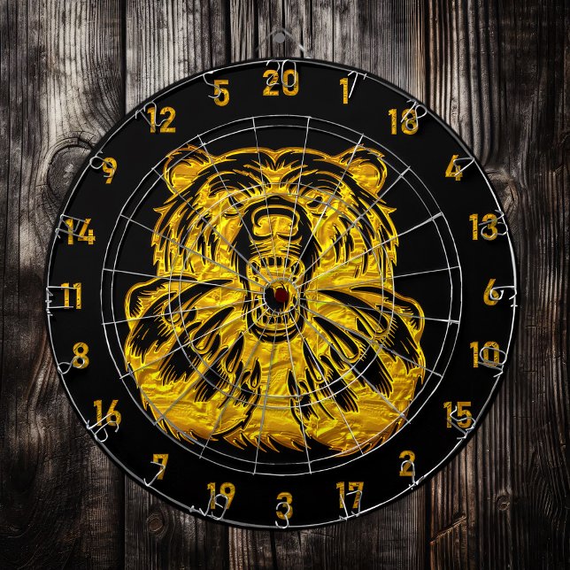 Gold Bear Dart Board für Enthusiasten Dartscheibe (Von Creator hochgeladen)