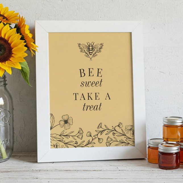 Gold Bee Sweet Nehmen Sie eine Leckerei Favoriten- Poster (Von Creator hochgeladen)