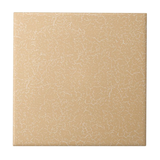 Gold Beige Crackle Glaze Solid Color Tile Fliese (Vorderseite)