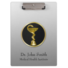 Gold Beruflich Hygieia Bowl Medical Klemmbrett