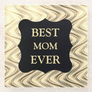 Gold Best MAMA Ess Design Glasuntersetzer
