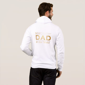 Gold Bester Vater Luxus-Hoodie Hoodie