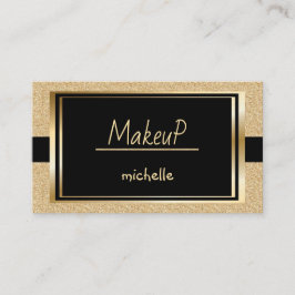 Gold Black Custom Beruflich Visitenkarte