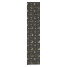 Gold & Black Pumpkin 14"x72" Tischläufer