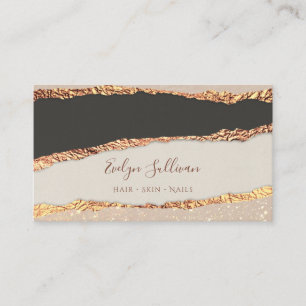 Gold Black Ripper-Visitenkarte Visitenkarte