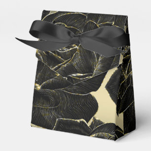 Gold & Black Rose Glam Elegante Klassische Chic-Pa Geschenkschachtel