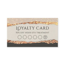 Gold Black Shimmer Papier Loyekarte