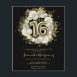 Gold Black Sweet 16 Einladungen zum Budget<br><div class="desc">Lass deinen Freunden, ihre Kalender für deinen besonderen Tag mit diesen schönen staubblauen Sweet 16 Einladungen zu markieren. Jede Einladung bietet ein festliches Design mit schönen Ballons, die perfekt geeignet sind, um die Stimmung für einen Tag des Vergnügens und der Feier. Egal ob Sie eine große Ballsaal-Gala oder eine intimere...</div>