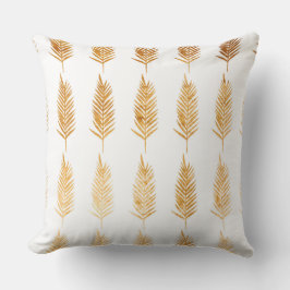 Gold-Blätter-Kopfkissen Kissen