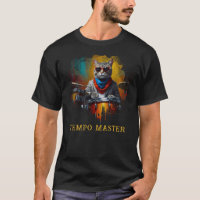 *~* GOLD BLAU Coole Katze AP91 DRUMMER