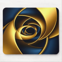 gold blau spiral abstrakt wirbel muster luxus ge