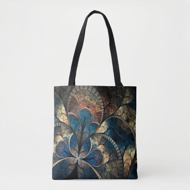 Gold & Blau Tasche (Vorderseite)